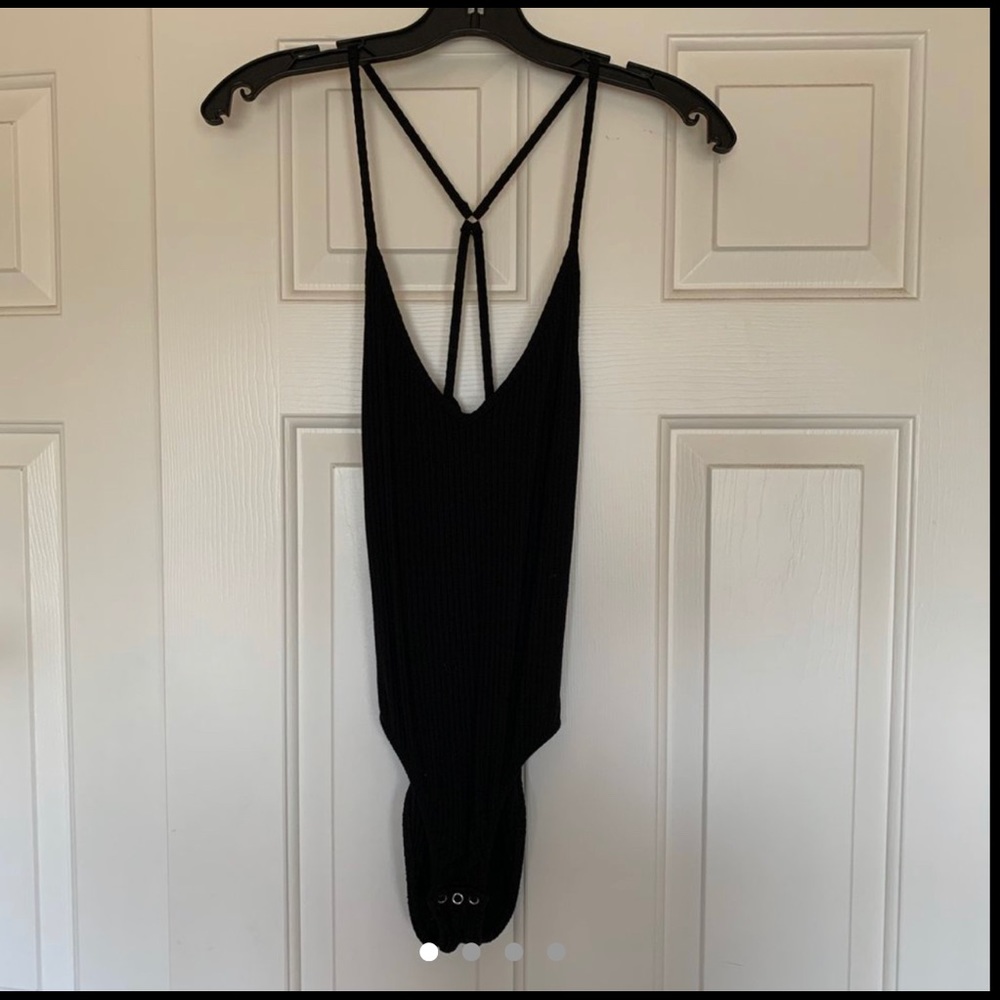 Topshop plunging bodysuit